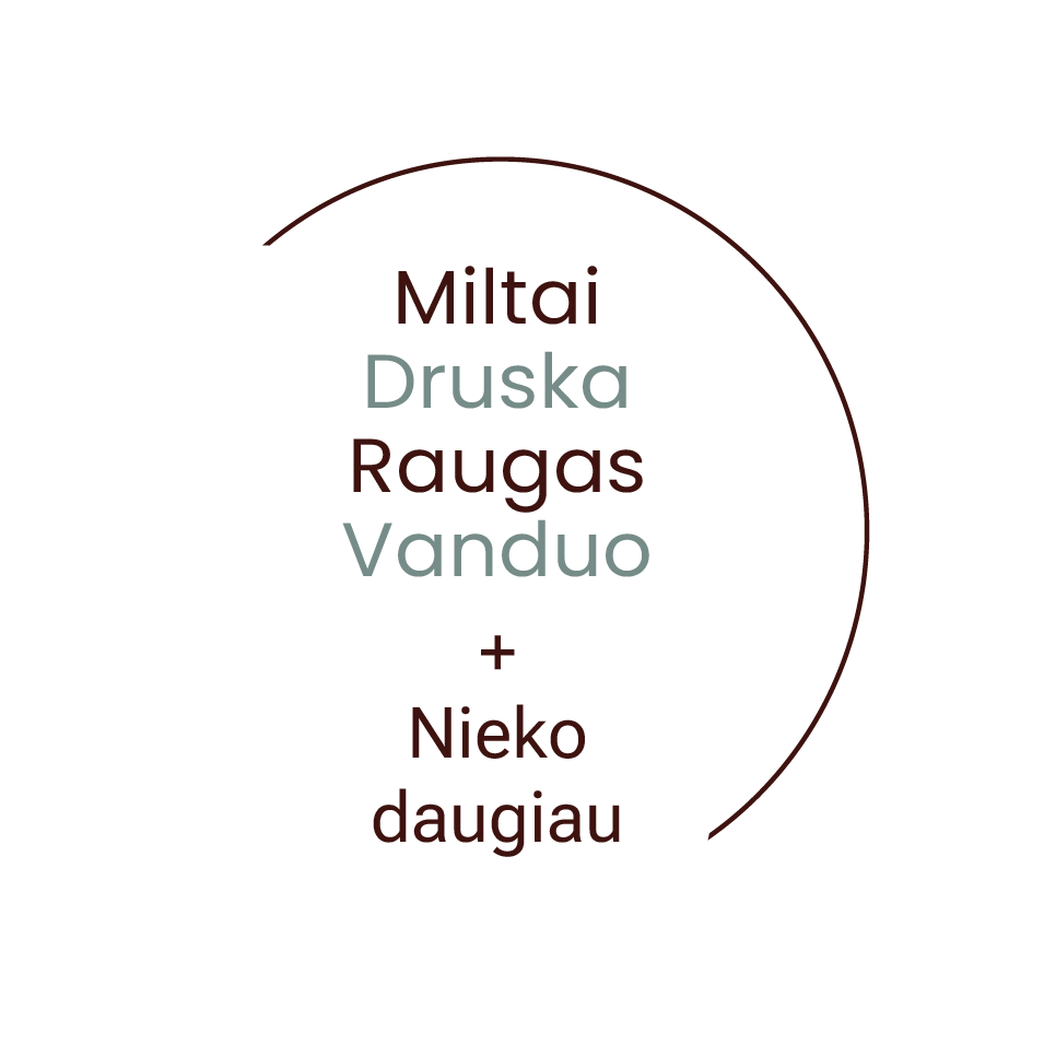 Gyva duona švarios suėties: miltai, druska, raugas ir vanduo ir nieko daugiau.